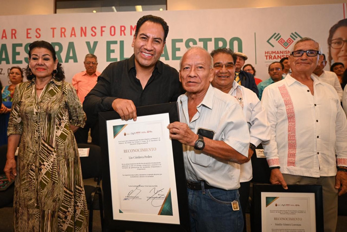 Eduardo Ramírez destaca el papel de las maestras y los maestros en la transformación de Chiapas
