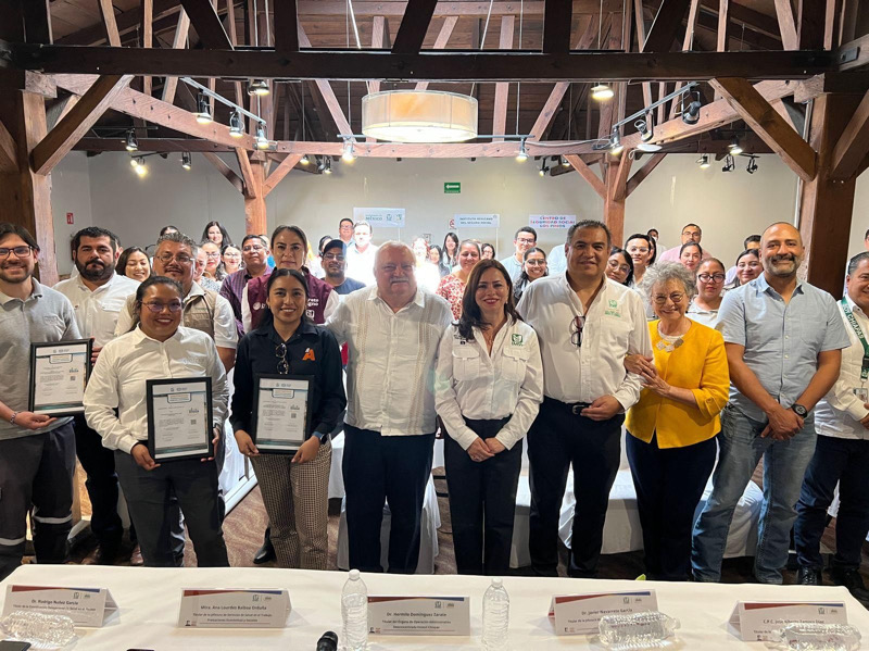 Reconoce IMSS Chiapas a empresas por seguridad laboral