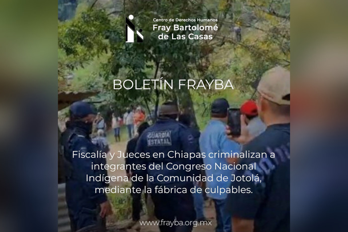 Denuncian criminalización de integrantes del Congreso Nacional Indígena