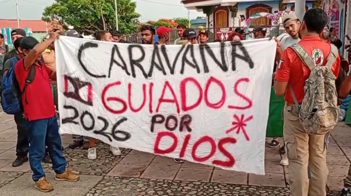 Nueva caravana migrante parte de Tapachula rumbo a la CDMX