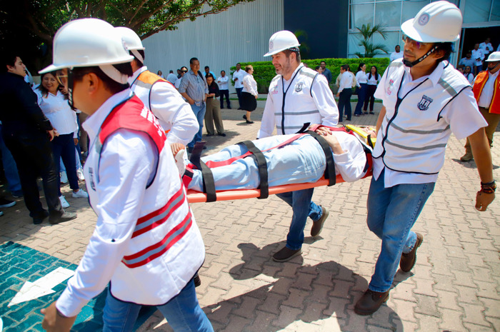 Poder Judicial fortalece cultura de la prevención; participan sedes judiciales en Simulacro Nacional 2026