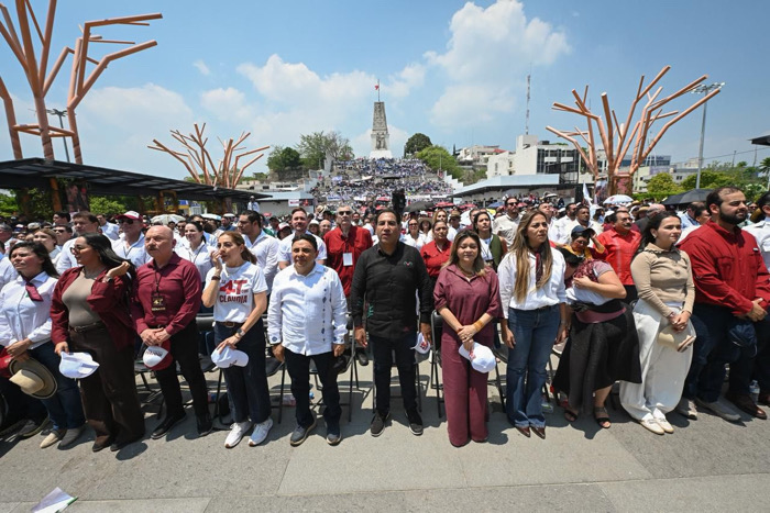 Desde Chiapas, respaldan a Claudia Sheinbaum a dos años del triunfo del Segundo Piso de la Cuarta Transformación