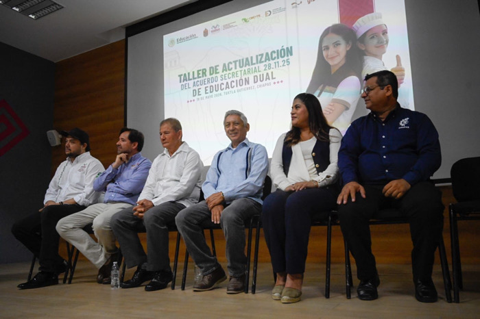 Cecytech fortalece Educación Dual con taller de actualización para subsistemas de Chiapas