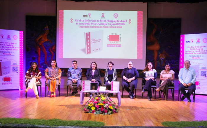 Presenta IEPC Memoria del Proceso Electivo de Oxchuc 2025