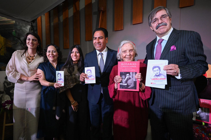 Eduardo Ramírez y Elena Poniatowska evocan el legado de Rosario Castellanos