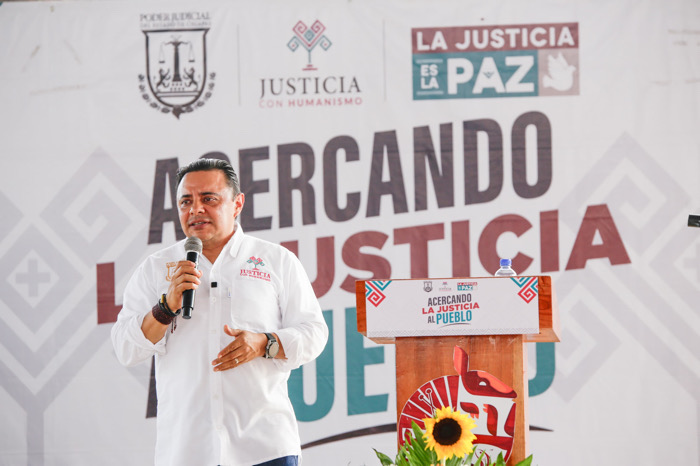 Desde el Soconusco, Juan Carlos Moreno Guillén fortalece una justicia cercana que escucha y construye paz