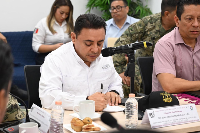 Juan Carlos Moreno Guillén atestigua acciones en beneficio de la región del Soconusco