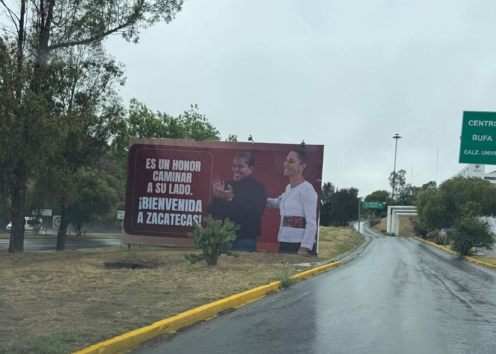 Sheinbaum cancela gira programada en Zacatecas