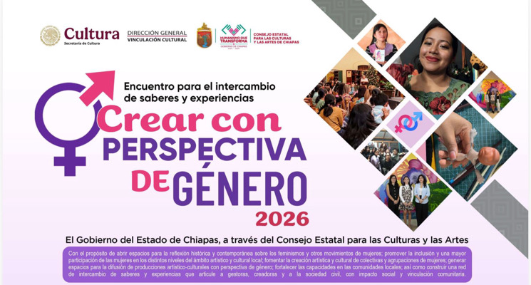Coneculta lanza las convocatorias Crear con perspectiva de género y Trashumante