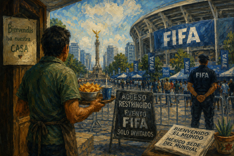 La FIFA toca la puerta, nosotros entregamos las llaves / Sarcasmo y café