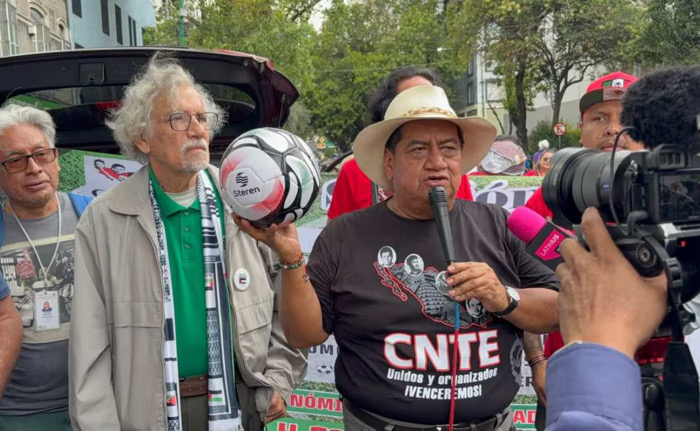 CNTE mantiene movilizaciones y exige diálogo con Sheinbaum