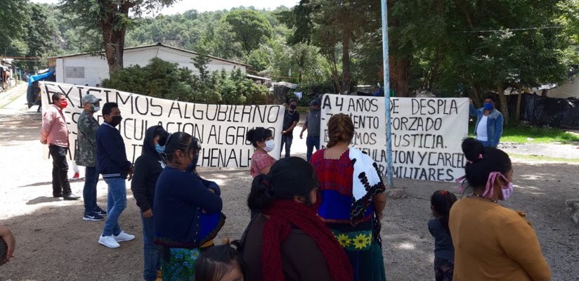 Desplazados de Santa Martha denuncian falta de atención a sus demandas