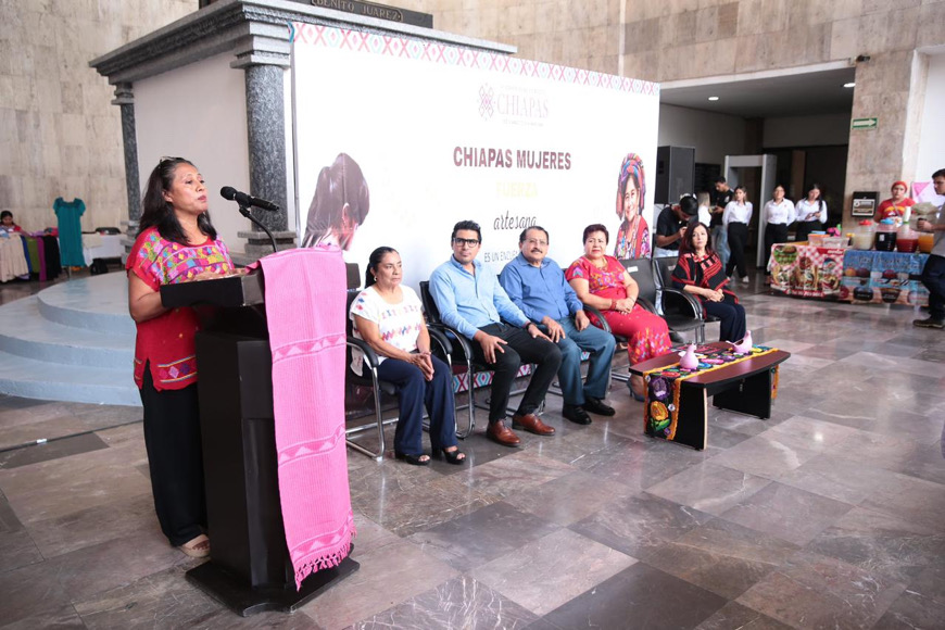 Inauguran en Congreso, expoventa: “Chiapas Mujeres, Fuerza Artesana”