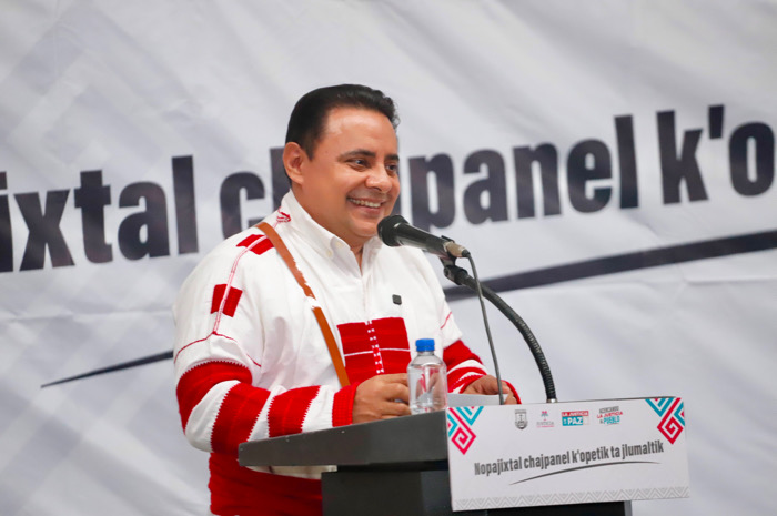 En Oxchuc, Juan Carlos Moreno Guillén fortalece puentes de diálogo con los pueblos originarios